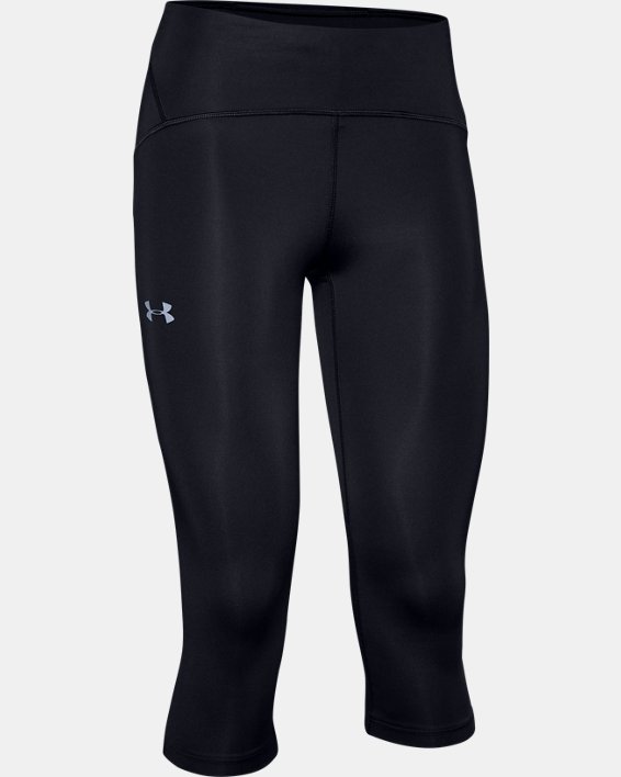 Under Armour Womens Fly-By Compression 3/4 Capri 